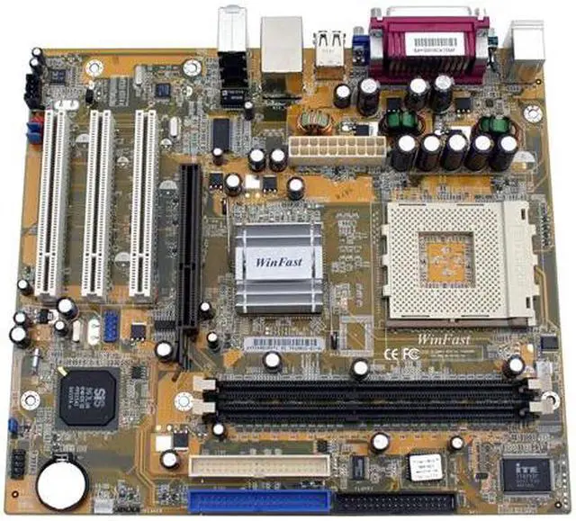 Alt view image 2 of 4 - Foxconn K7S741GXMG-6L 462(A) SiS 741GX Micro ATX AMD Motherboard