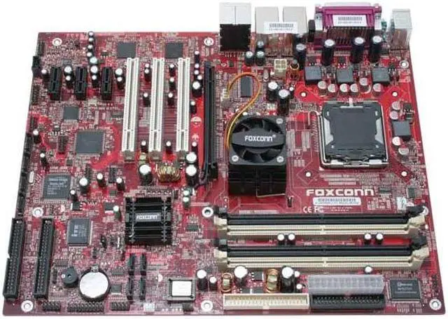 Alt view image 3 of 6 - Foxconn 955X7AA-8EKRS2 LGA 775 Intel 955X ATX Intel Motherboard