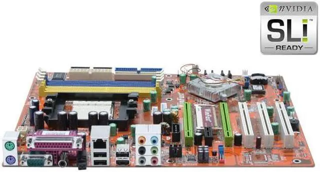 Main image of Foxconn NF4SK8AA-8KRS 939 NVIDIA nForce4 SLI ATX AMD Motherboard