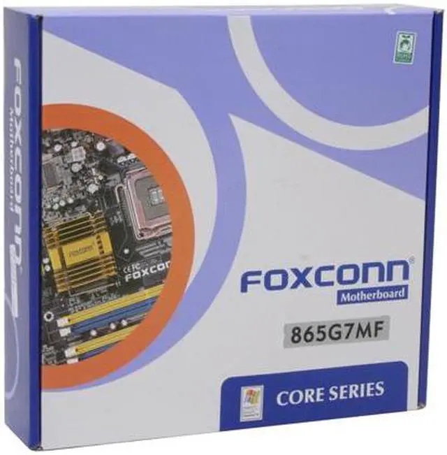 Alt view image 5 of 5 - Foxconn 865G7MF-SH LGA 775 Intel 865G Micro ATX Intel Motherboard
