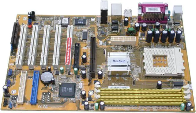 Alt view image 2 of 4 - Foxconn 748K7AA 462(A) SiS 748 ATX AMD Motherboard