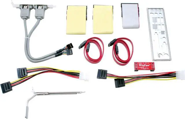 Alt view image 5 of 6 - Foxconn NF4SK8AA-8EKRS 939 NVIDIA nForce4 SLI ATX AMD Motherboard