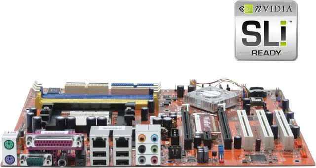 Main image of Foxconn NF4SK8AA-8EKRS 939 NVIDIA nForce4 SLI ATX AMD Motherboard