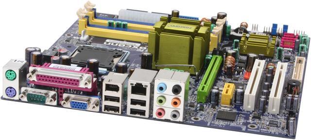 Alt view image 2 of 5 - Foxconn 945G7MA-8EKRS2 LGA 775 Intel 945G Micro ATX Intel Motherboard