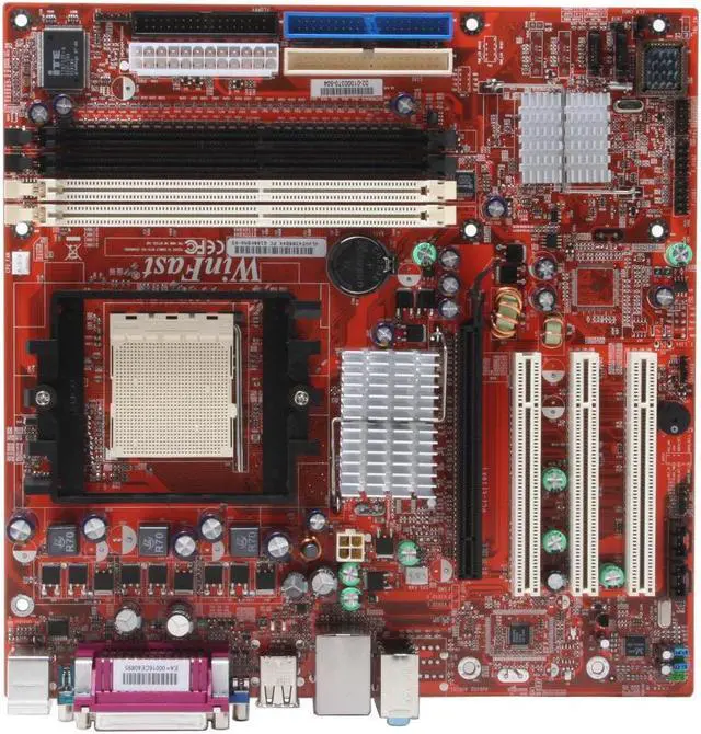 Alt view image 3 of 5 - Foxconn 6100K8MA-RS 939 NVIDIA GeForce 6100 Micro ATX AMD Motherboard