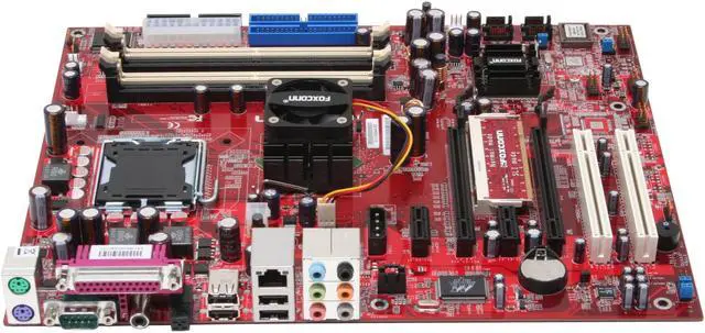 Alt view image 2 of 6 - Foxconn NF4SLI7AA-8KRS2 LGA 775 NVIDIA nForce4 SLI ATX Intel Motherboard