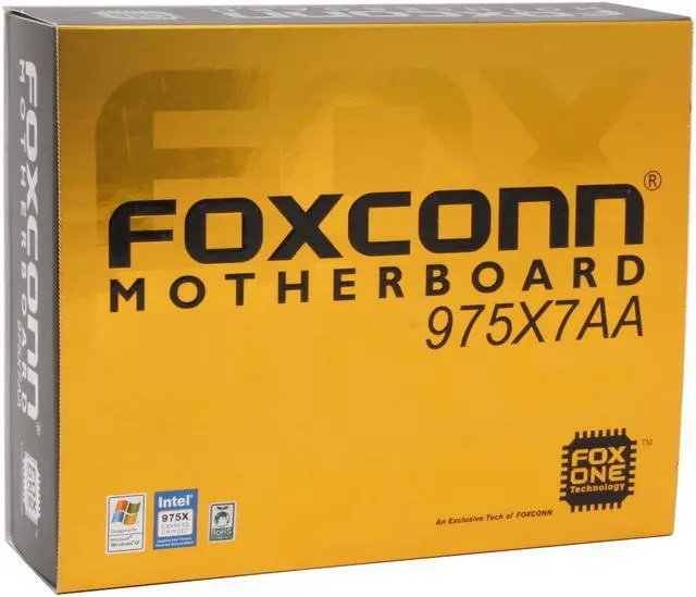 Alt view image 5 of 5 - Foxconn 975X7AA-8EKRS2H LGA 775 Intel 975X ATX Intel Motherboard