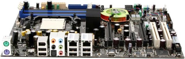 Alt view image 2 of 6 - Foxconn C51XEM2AA- 8EKRS2H AM2 NVIDIA nForce 590 SLI MCP ATX AMD Motherboard