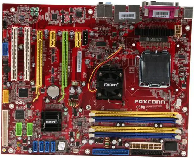 Alt view image 3 of 5 - Foxconn 975X7AB-8EKRS2H LGA 775 Intel 975X ATX Intel CrossFire Motherboard