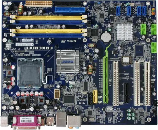 Alt view image 3 of 5 - Foxconn P9657AA-8KS2H LGA 775 Intel P965 Express ATX Intel Motherboard