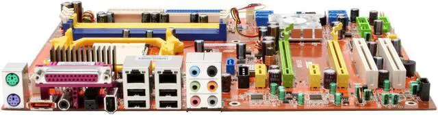 Alt view image 2 of 5 - Foxconn N570SM2AA-8EKRS2H AM2 NVIDIA nForce 570 SLI MCP ATX AMD Motherboard