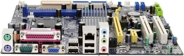 Alt view image 2 of 7 - Foxconn 6627MA-RS2H LGA 775 SiS 662 Micro ATX Intel Motherboard