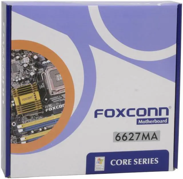 Alt view image 7 of 7 - Foxconn 6627MA-RS2H LGA 775 SiS 662 Micro ATX Intel Motherboard