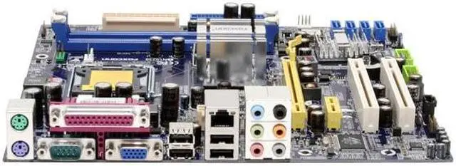 Alt view image 2 of 7 - Foxconn 946GZ7MA-8KS2H LGA 775 Intel 946GZ Micro ATX Intel Motherboard