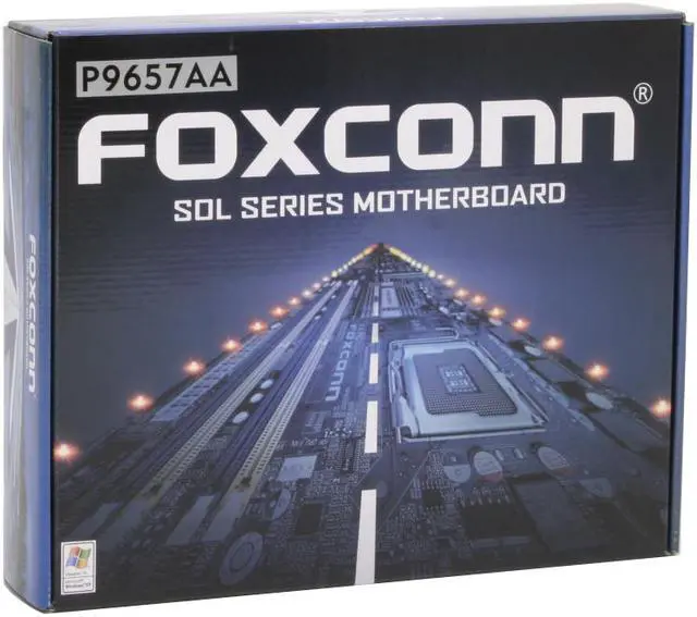 Alt view image 7 of 7 - Foxconn P9657AA-8EKRS2H LGA 775 Intel P965 Express ATX Intel Motherboard