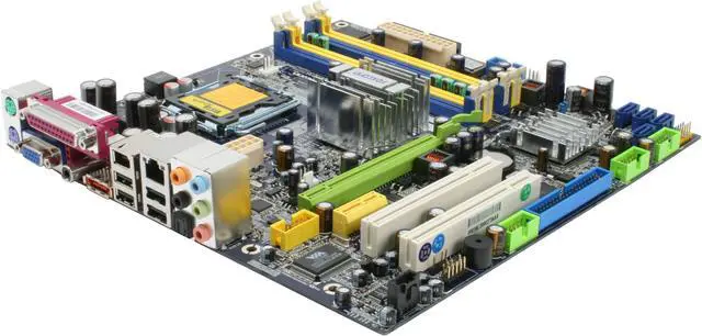 Main image of Foxconn G9657MA-8EKRS2H LGA 775 Intel G965 Express Micro ATX Intel Motherboard