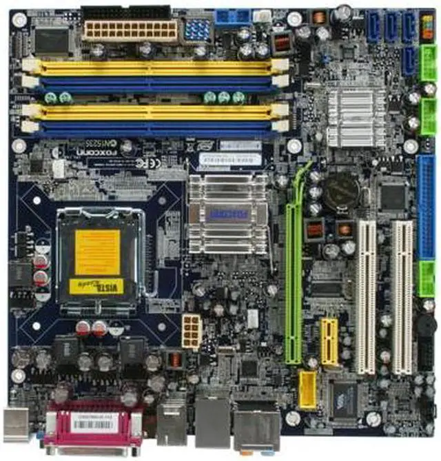 Alt view image 3 of 5 - Foxconn G9657MA-8EKRS2H LGA 775 Intel G965 Express Micro ATX Intel Motherboard