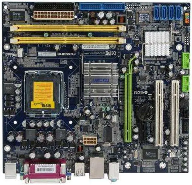 Alt view image 3 of 7 - Foxconn 945G7MC-KS2HV LGA 775 Intel 945G Micro ATX Intel Motherboard