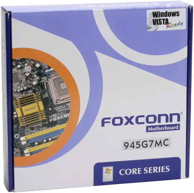 Alt view image 7 of 7 - Foxconn 945G7MC-KS2HV LGA 775 Intel 945G Micro ATX Intel Motherboard