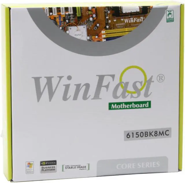 Alt view image 7 of 7 - Foxconn 6150BK8MC-KRSH / C51PVM06N2-6KRSH 939 NVIDIA GeForce 6150B(PV) Micro ATX AMD Motherboard