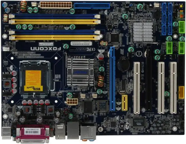 Alt view image 3 of 7 - Foxconn P9657AB-8EKRS2H LGA 775 Intel P965 Express ATX Intel Motherboard