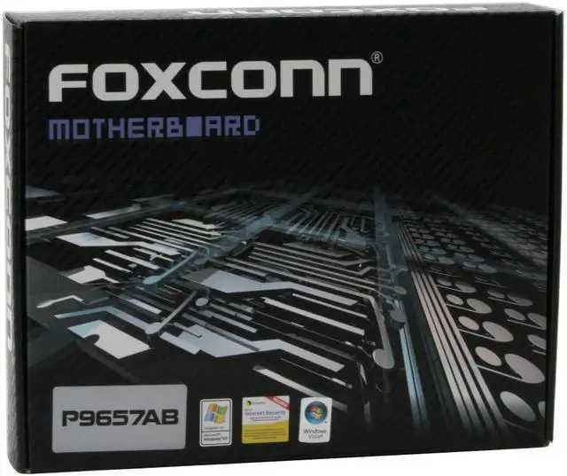 Alt view image 7 of 7 - Foxconn P9657AB-8EKRS2H LGA 775 Intel P965 Express ATX Intel Motherboard