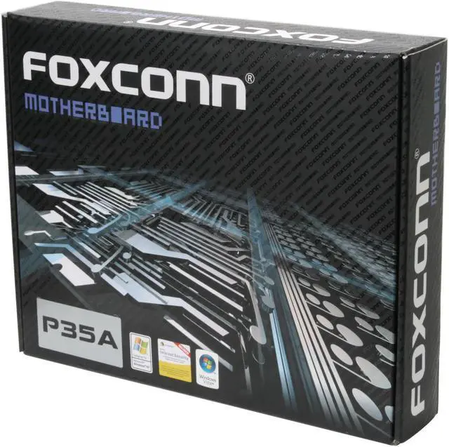 Alt view image 7 of 7 - Foxconn P35A LGA 775 Intel P35 ATX Intel Motherboard