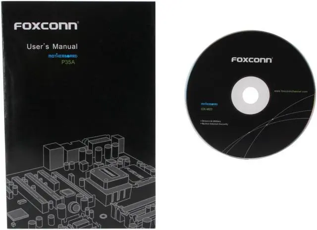 Alt view image 6 of 7 - Foxconn P35A-S LGA 775 Intel P35 ATX Intel Motherboard