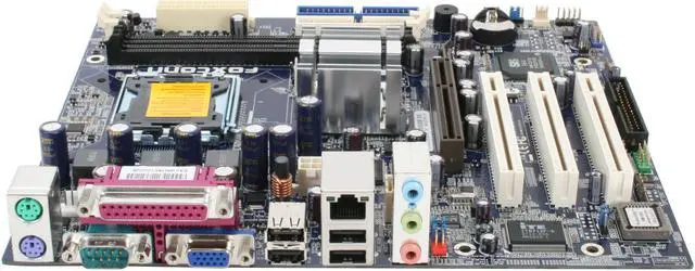 Alt view image 2 of 7 - Foxconn 661GX7MJ-H LGA 775 SiS 661GX Micro ATX Intel Motherboard