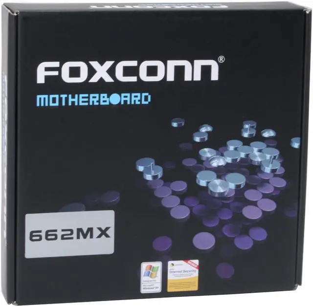 Alt view image 7 of 7 - Foxconn 662MX LGA 775 SiS 662 Micro ATX Intel Motherboard
