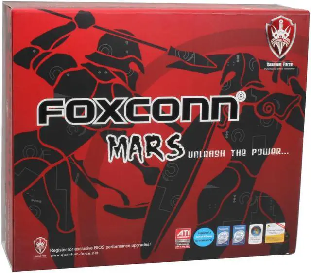 Alt view image 8 of 8 - Foxconn MARS LGA 775 Intel P35 ATX Intel Motherboard