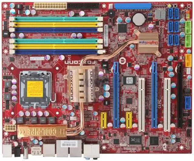 Alt view image 3 of 5 - Foxconn X38A LGA 775 Intel X38 ATX Intel Motherboard