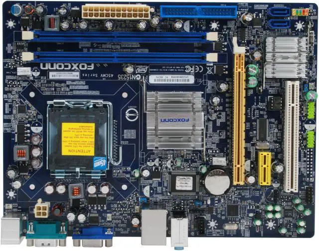 Alt view image 3 of 7 - Foxconn 45CMV LGA 775 Intel 945GC Micro ATX Intel Motherboard