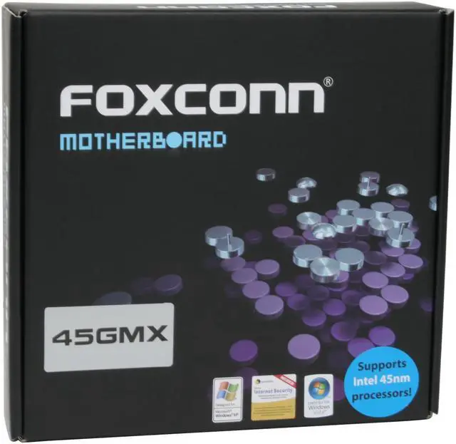 Alt view image 7 of 7 - Foxconn 45GMX LGA 775 Intel 945G Micro ATX Intel Motherboard