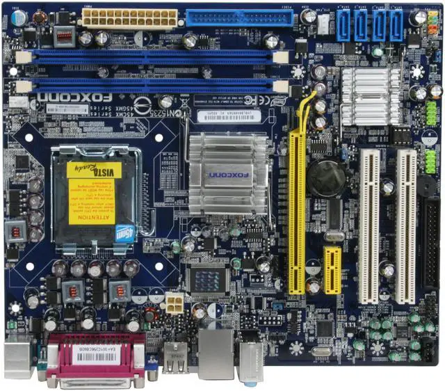 Alt view image 3 of 7 - Foxconn 45GMX LGA 775 Intel 945G Micro ATX Intel Motherboard
