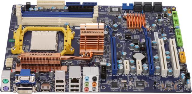 Alt view image 2 of 5 - Foxconn A7DA-S AM2+/AM2 AMD 790GX HDMI ATX AMD Motherboard