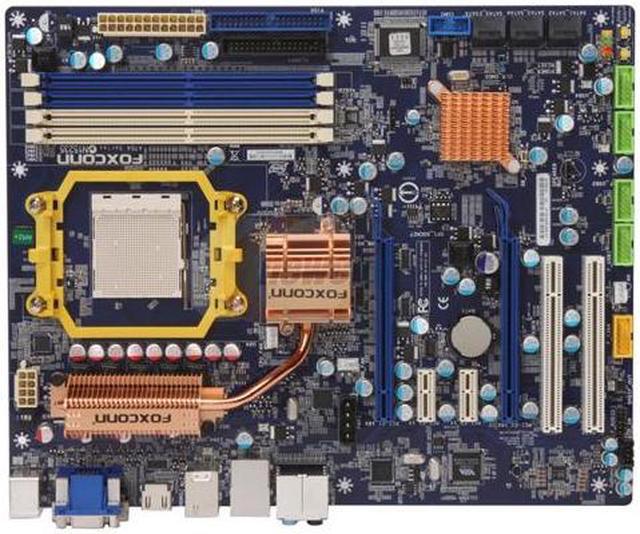 Alt view image 3 of 5 - Foxconn A7DA-S AM2+/AM2 AMD 790GX HDMI ATX AMD Motherboard