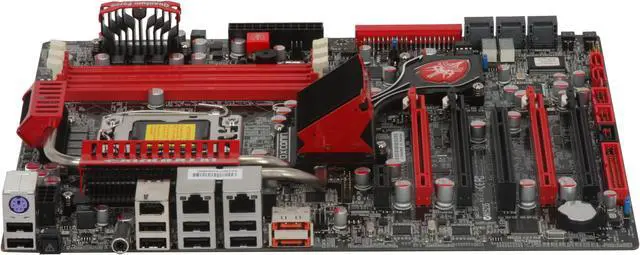 Alt view image 2 of 5 - Foxconn BloodRage LGA 1366 Intel X58 ATX Intel Motherboard