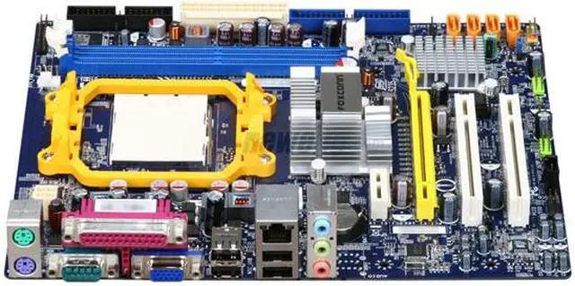 Alt view image 2 of 5 - Foxconn A76ML-K AM3 Ready / AM2+ / AM2 AMD 760G Micro ATX AMD Motherboard
