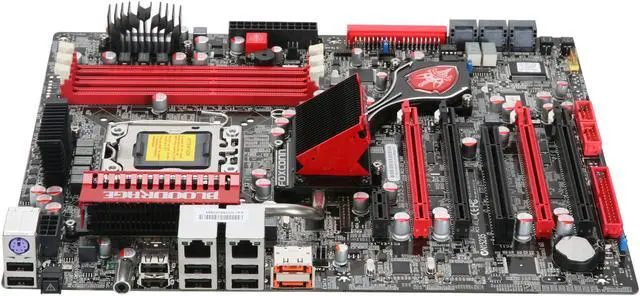 Alt view image 2 of 5 - Foxconn BloodRage GTI LGA 1366 Intel X58 ATX Intel Motherboard