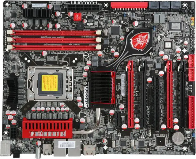 Alt view image 3 of 5 - Foxconn BloodRage GTI LGA 1366 Intel X58 ATX Intel Motherboard