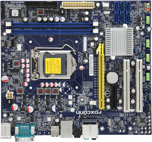 Alt view image 3 of 5 - Foxconn G41MX-K LGA 775 Intel G41 Micro ATX Intel Motherboard