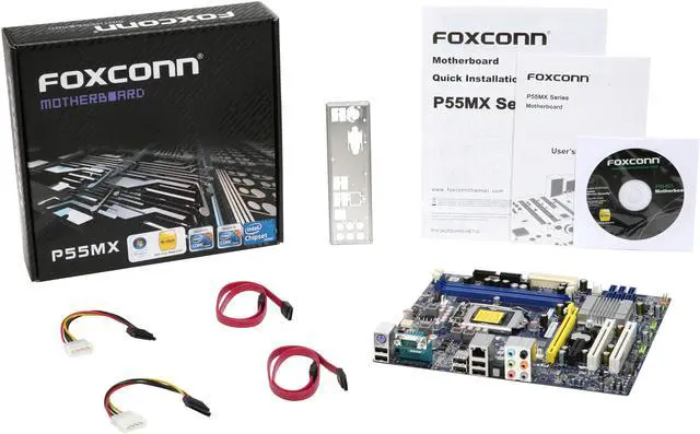 Alt view image 5 of 5 - Foxconn G41MX-K LGA 775 Intel G41 Micro ATX Intel Motherboard