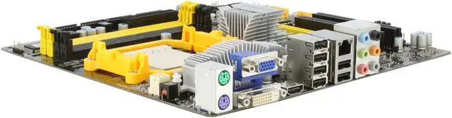 Alt view image 7 of 11 - Foxconn A85GM AM3/AM2+/AM2 AMD 785G HDMI Micro ATX AMD Motherboard