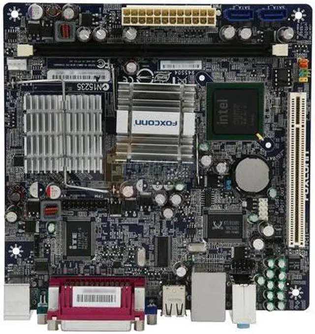 Alt view image 3 of 5 - Foxconn 45CS Intel Atom 230 Intel 945GC Mini ITX Motherboard / CPU Combo