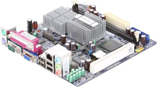 Main image of Foxconn 45CSX Intel Atom 330 Intel 945GC Mini ITX Motherboard / CPU Combo