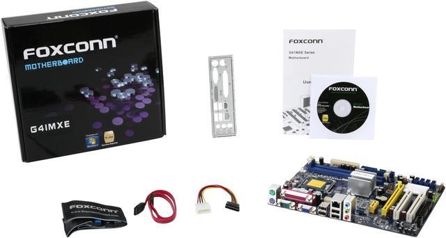 Alt view image 5 of 5 - Foxconn G41MXE LGA 775 Intel G41 + ICH7 Micro ATX Intel Motherboard
