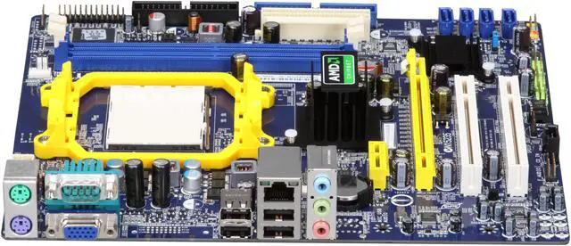 Alt view image 2 of 5 - Foxconn A74ML-K AM3/AM2+ AMD 740G Micro ATX AMD Motherboard