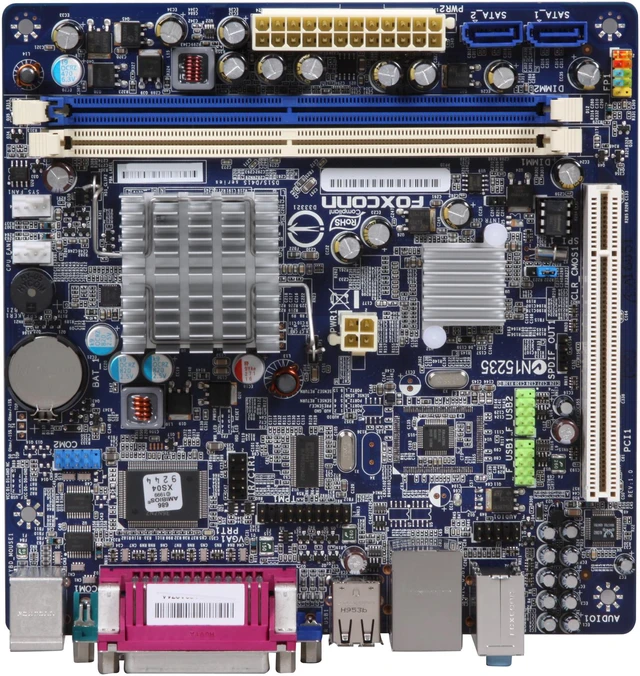 Foxconn D41S Intel Atom D410 Mini ITX Motherboard / CPU Combo - Newegg.com