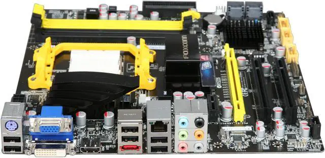 Alt view image 2 of 5 - Foxconn A88GM Deluxe AM3 AMD 880G HDMI Micro ATX AMD Motherboard